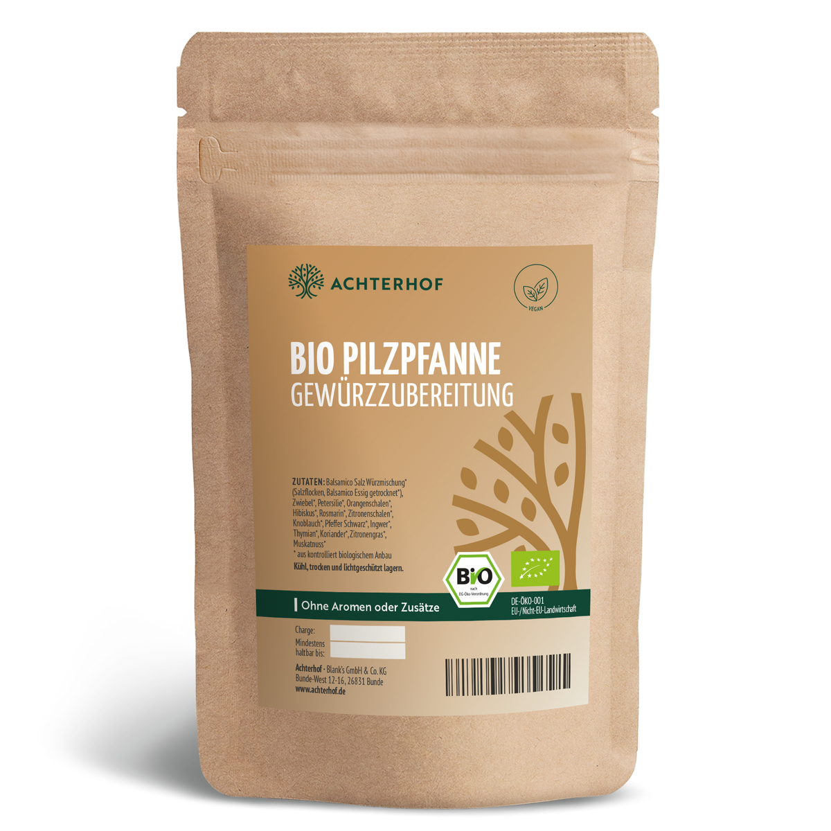 Bio Pilzpfanne Gewürzzubereitung (100g)