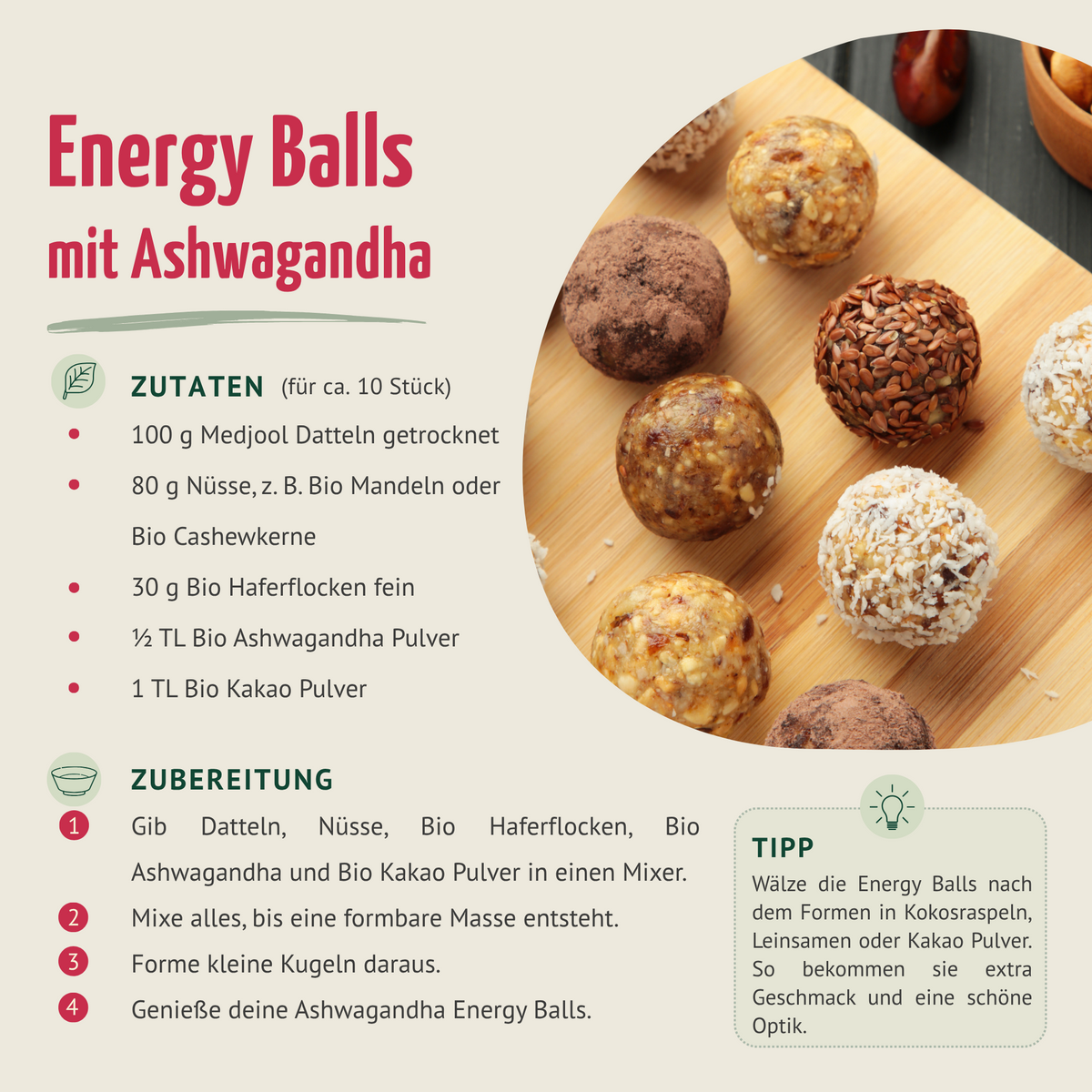 Bio Ashwagandha Pulver (500g)