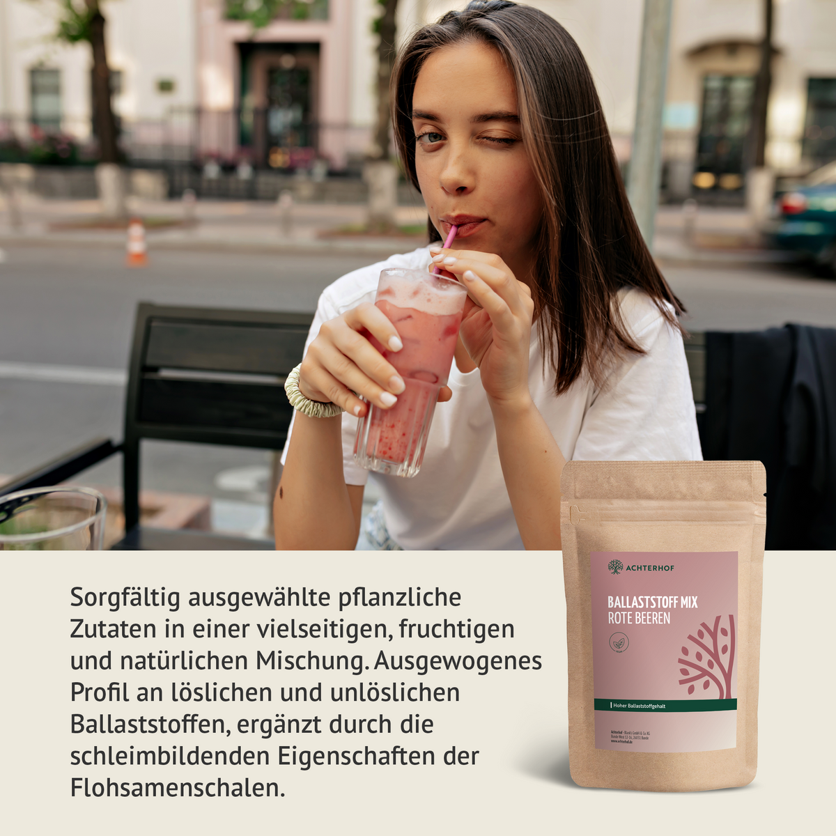 Ballaststoff Mix rote Beeren (100g)