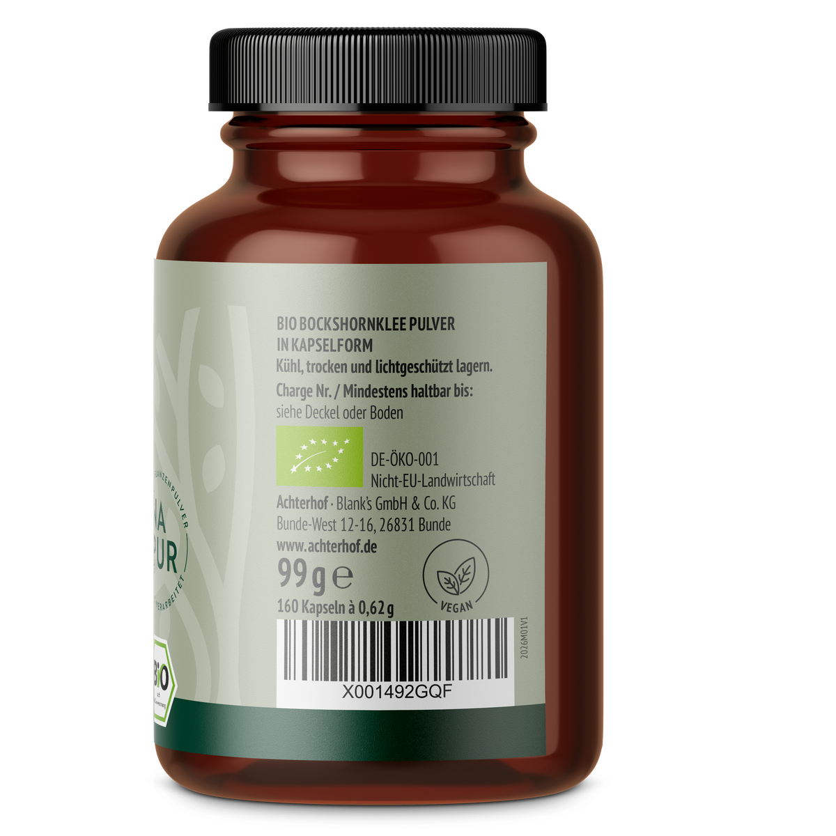 Bockshornklee Kapseln Bio (160 Kapseln)