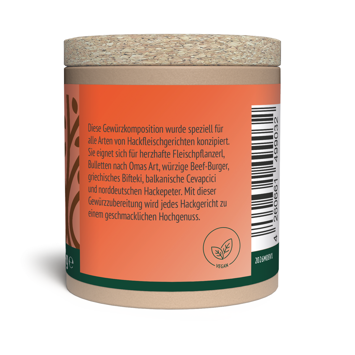 Burger Gewürzzubereitung Bio (52g)