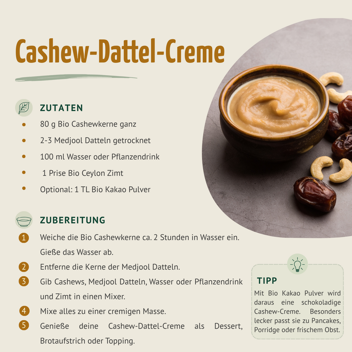 Bio Cashewkerne ganz (500g)