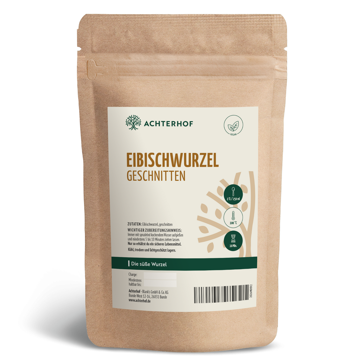 Eibischwurzel geschnitten (500g)