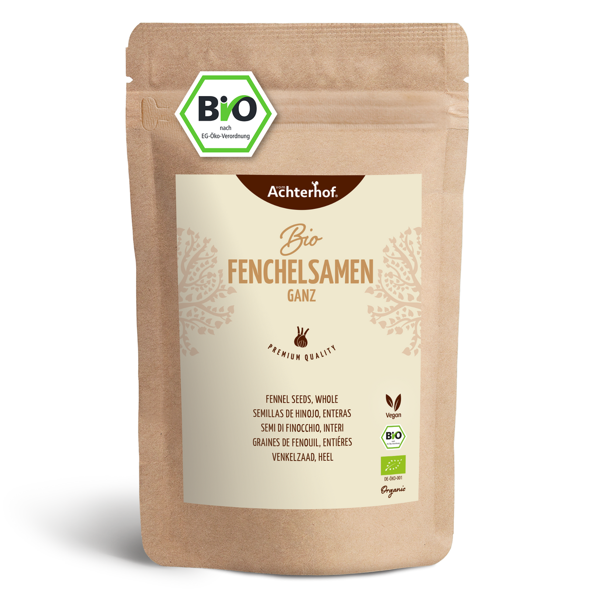 Fenchelsamen ganz Bio (1000g)