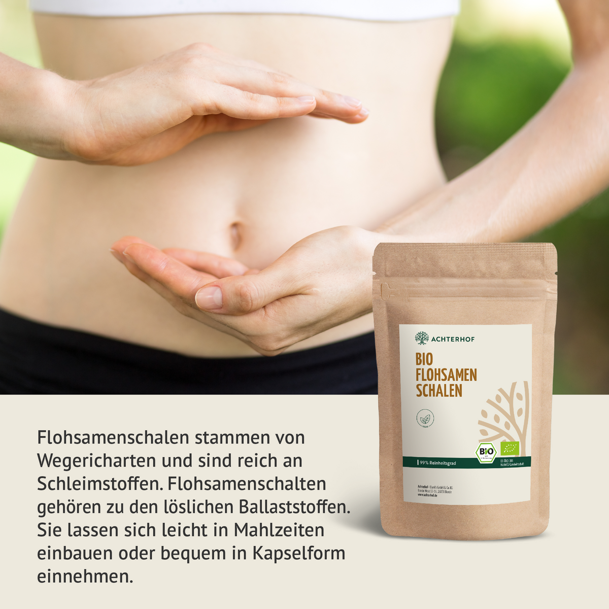 Bio Flohsamenschalen (1000g)
