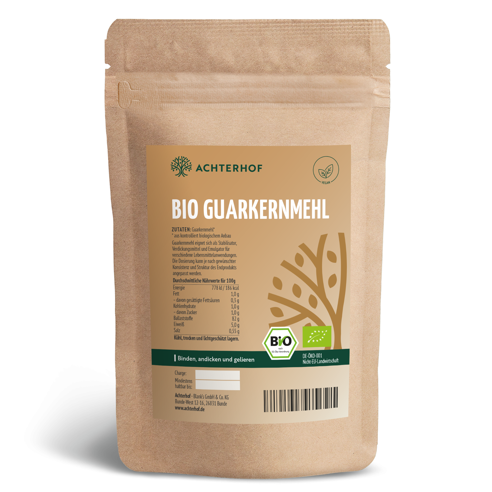 Bio Guarkernmehl (250g)