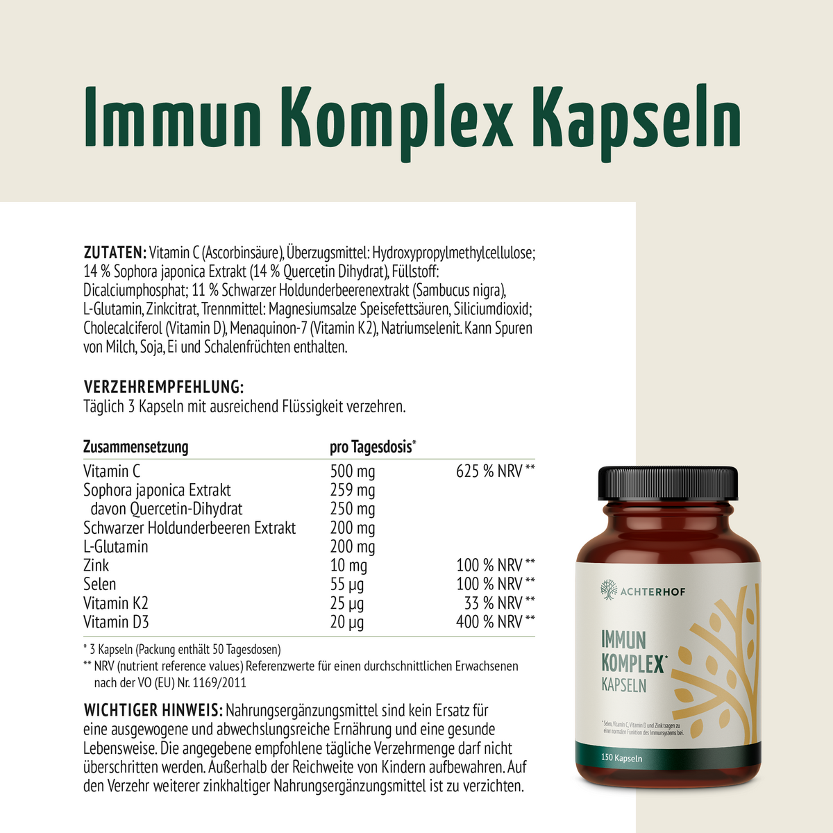 Immun Komplex (150 Kapseln)
