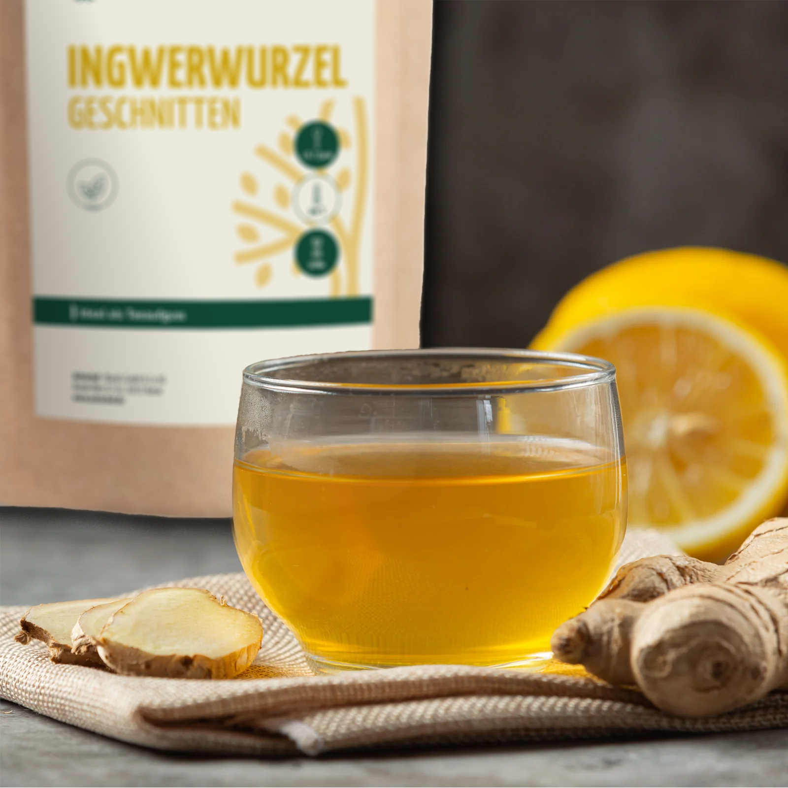 Ingwerwurzel geschnitten (1000g)