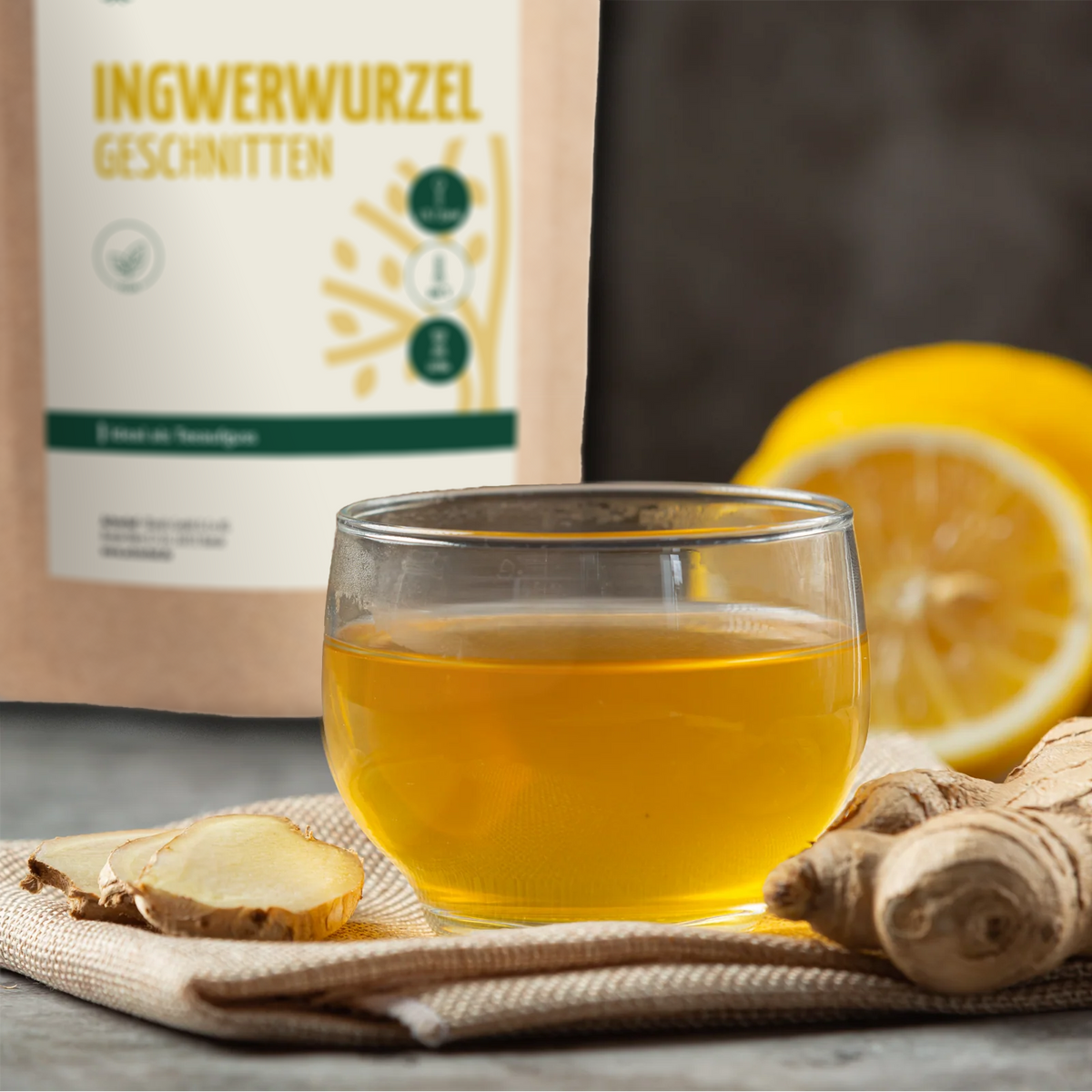 Ingwerwurzel geschnitten (250g)