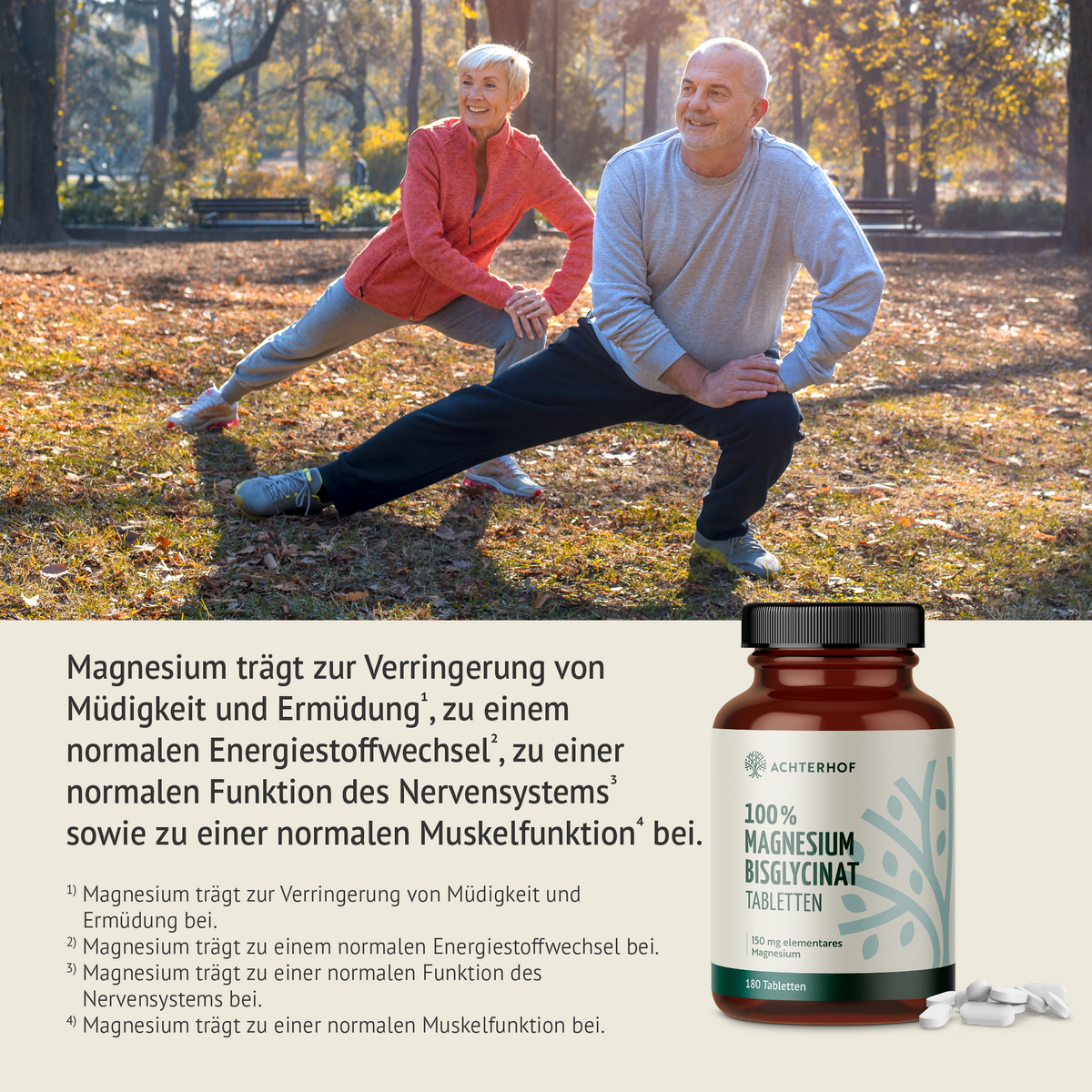 Magnesium Bisglycinat Tabletten (180 Tabletten)
