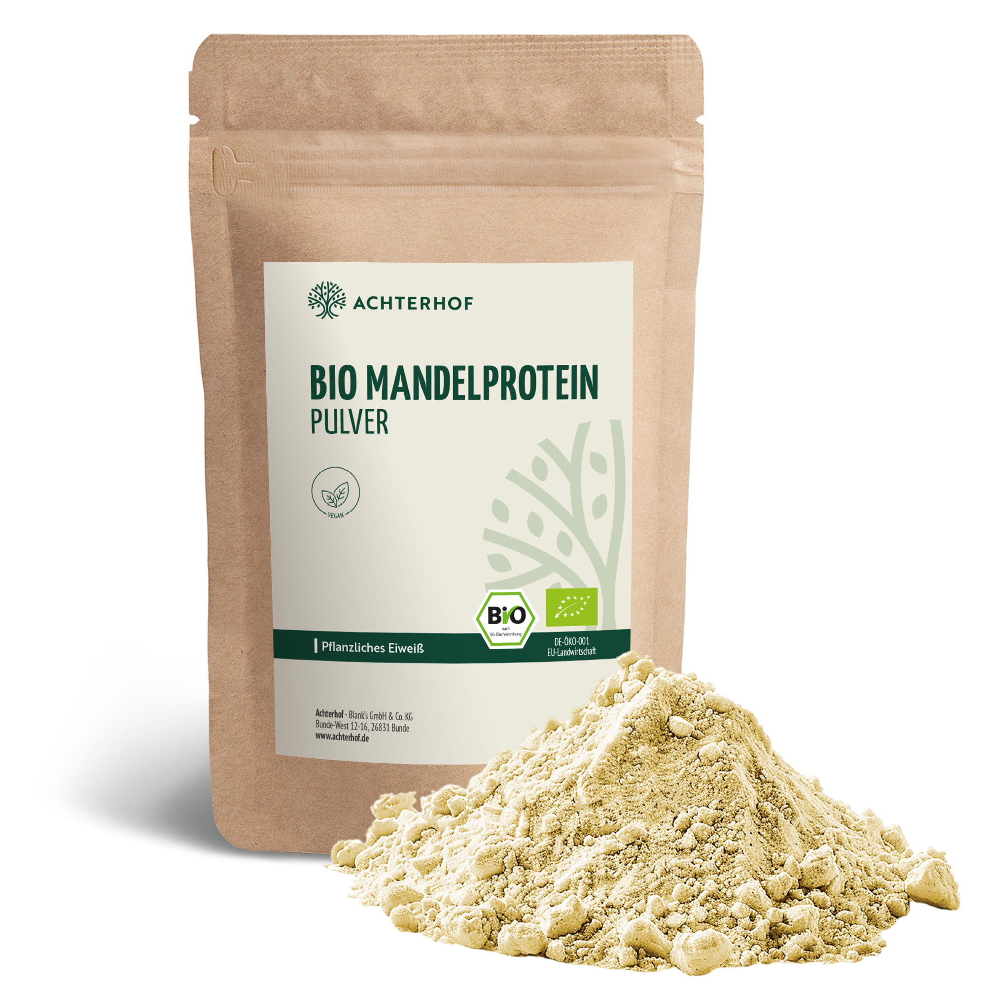 Bio Mandelprotein Pulver (1000g)