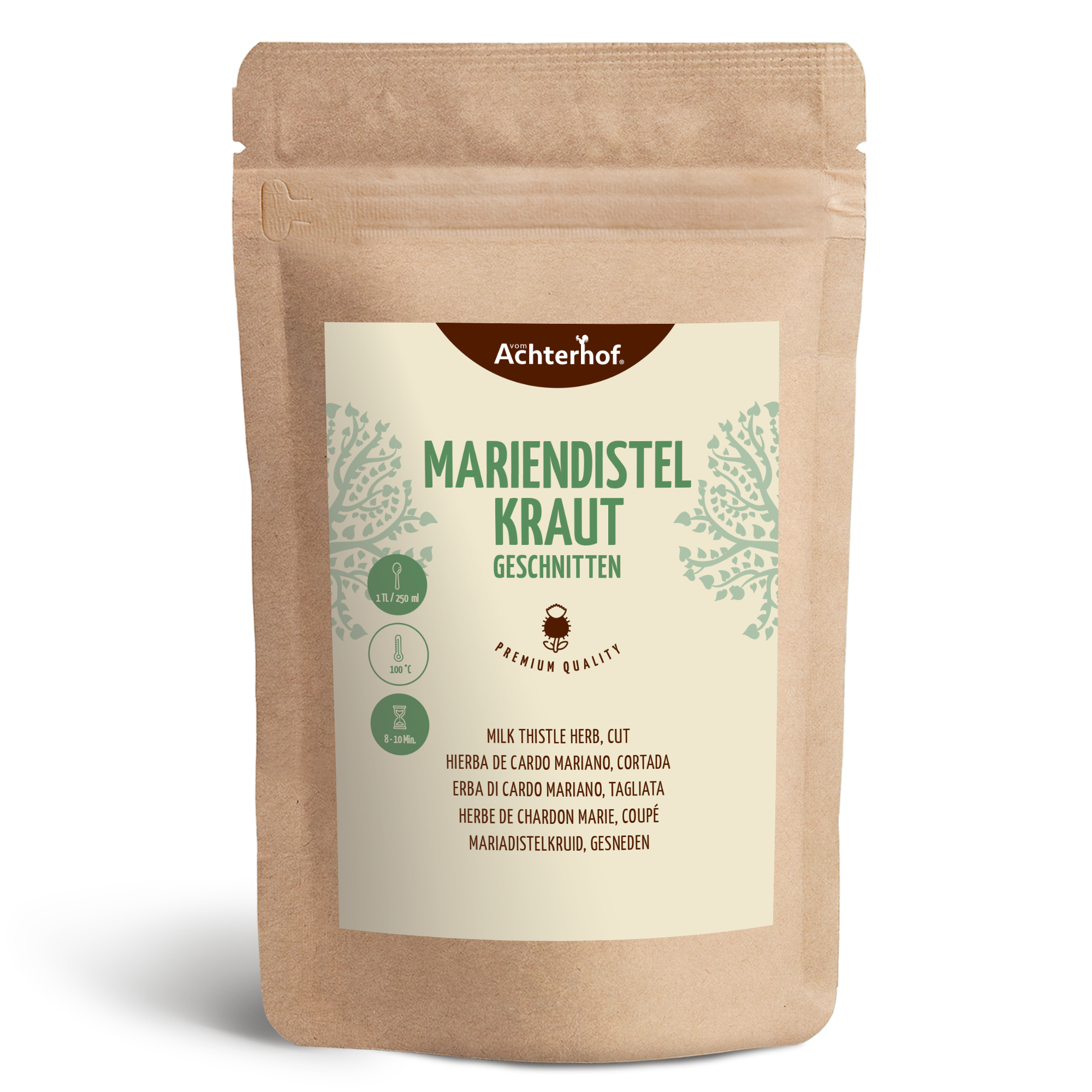 Mariendistelkraut geschnitten (500g)