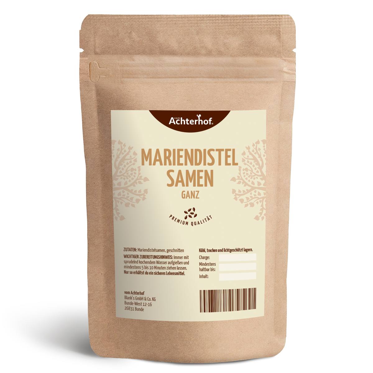 Mariendistelsamen ganz (500g)
