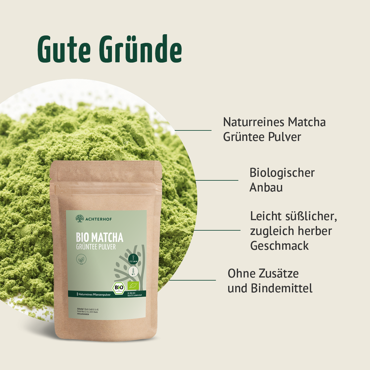 Bio Mango Matcha Set