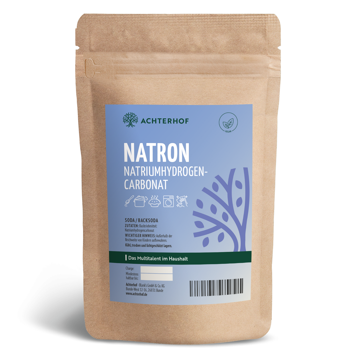 Natron Natriumhydrogencarbonat 250g