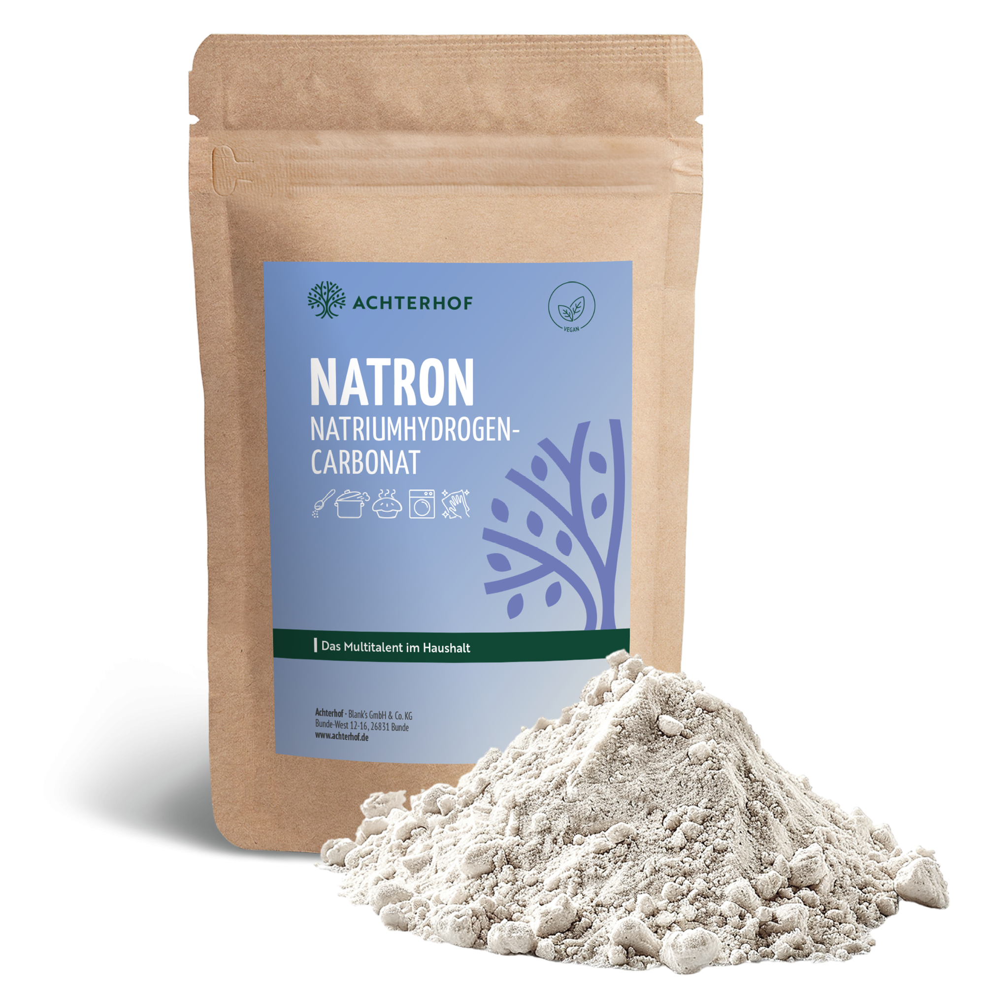 Natron Natriumhydrogencarbonat 1000g