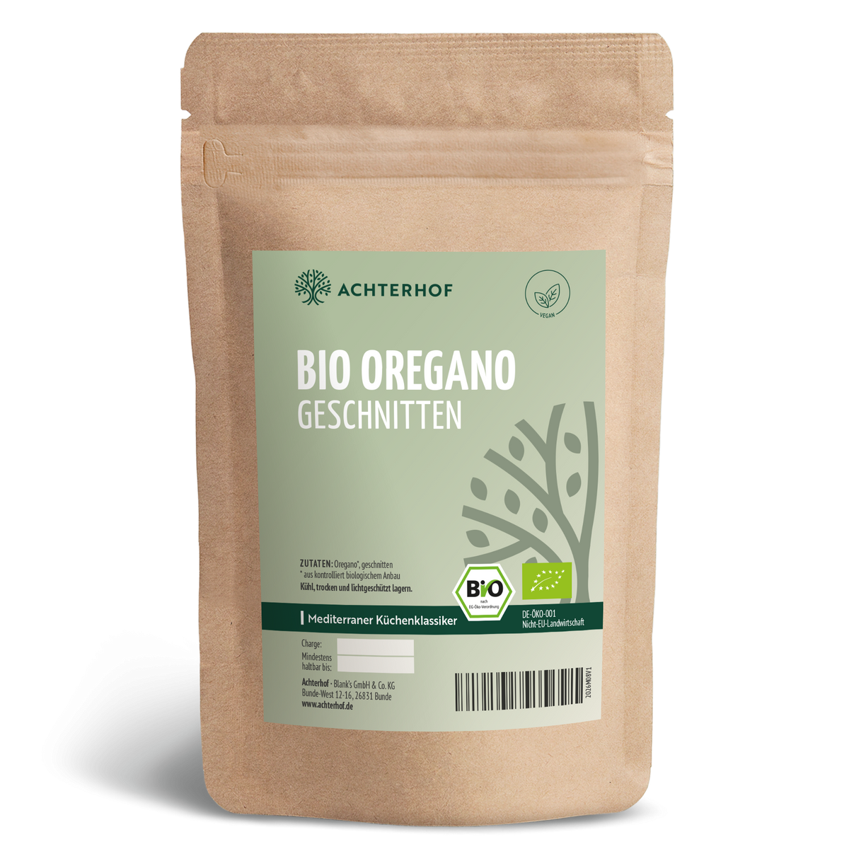 Oregano geschnitten Bio (1000g)