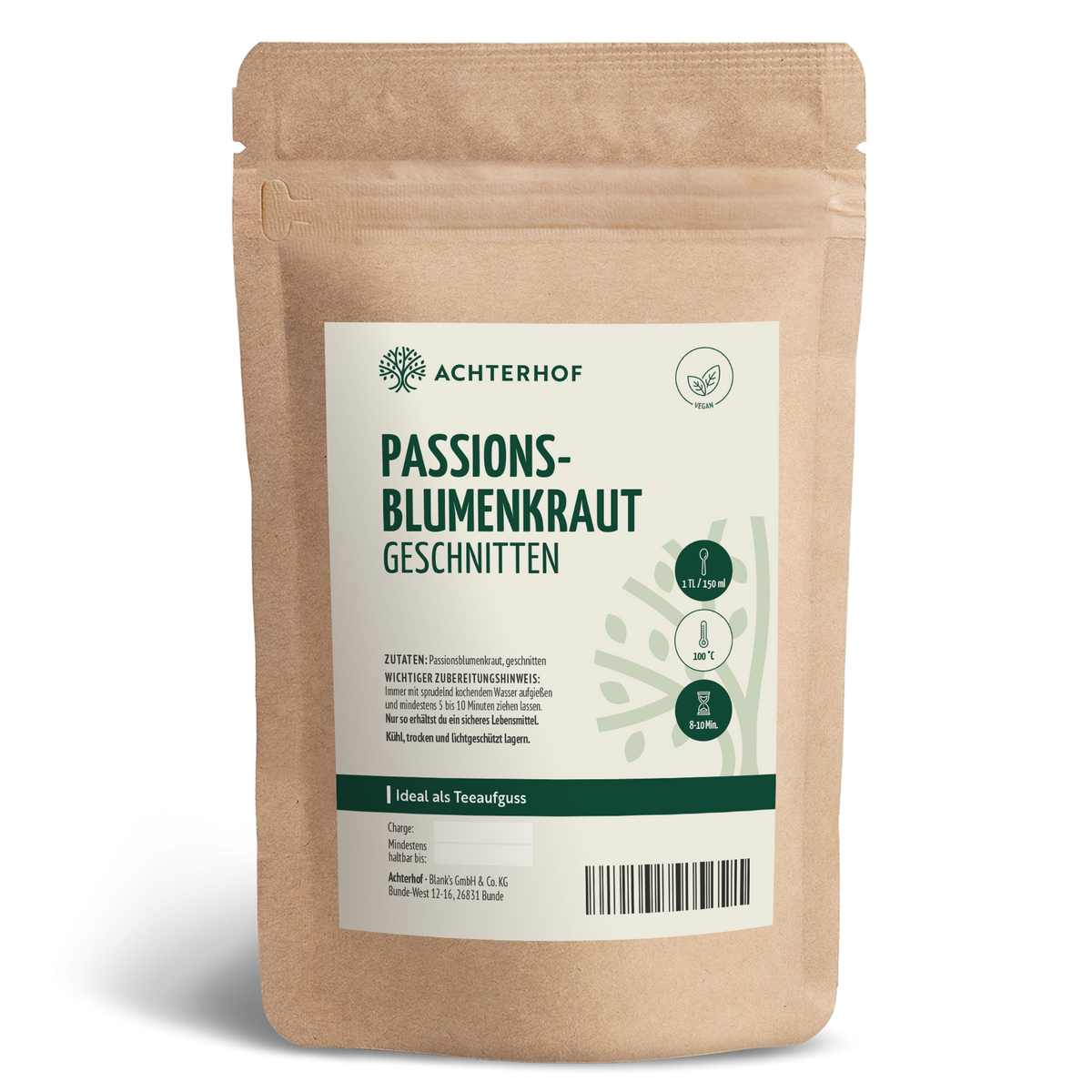 Passionsblumenkraut geschnitten (100g)