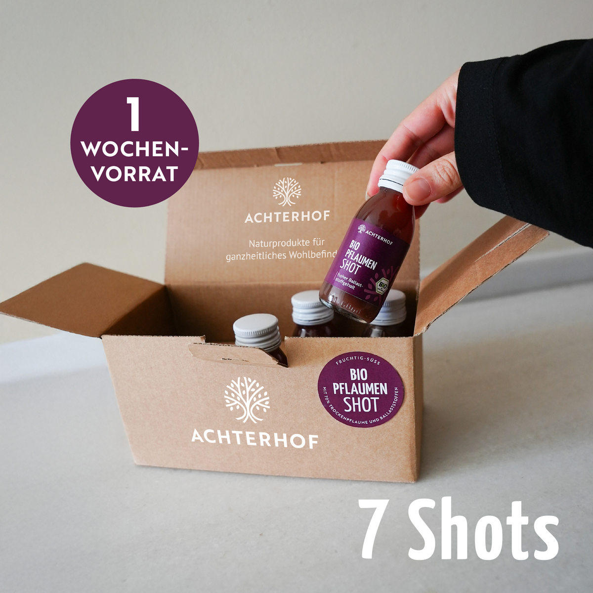 Bio Pflaumen Shot (7 x 60ml)