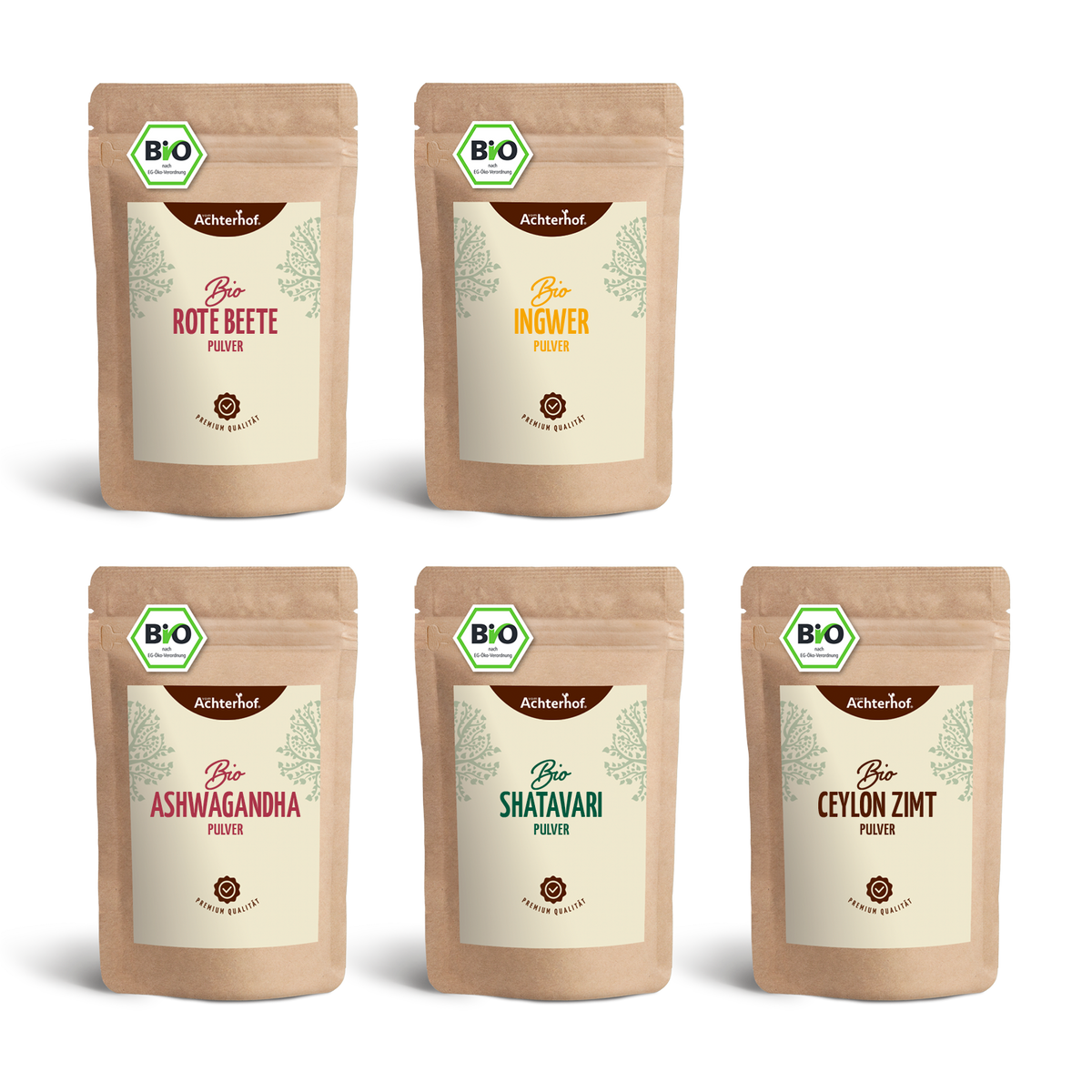 Pink Ayurveda Latte Bio Set