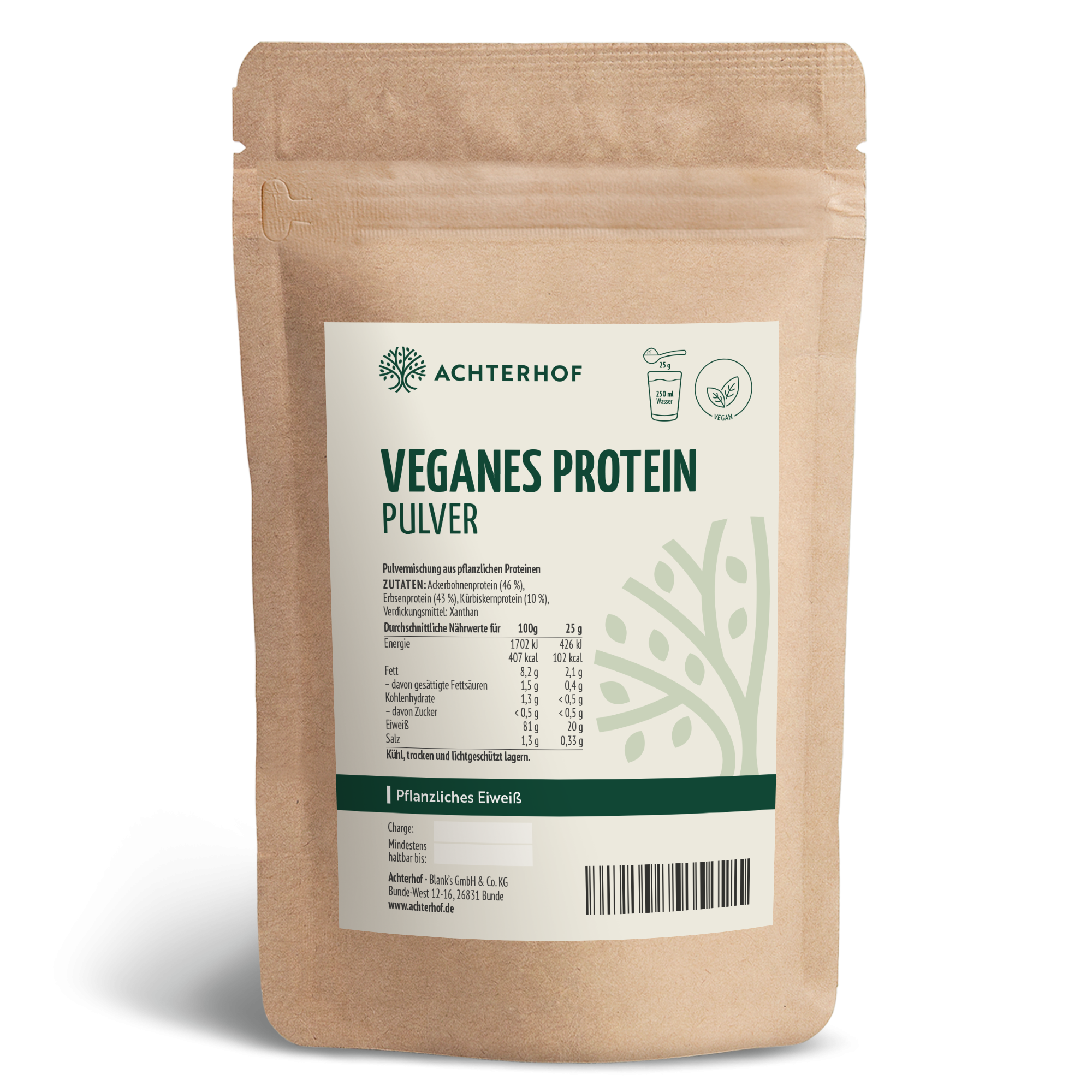 Veganes Protein Pulver (500g)