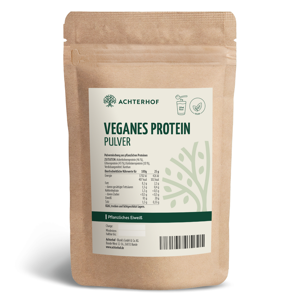 Veganes Protein Pulver (250g)
