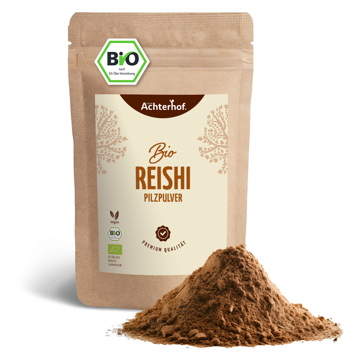Bio Reishi Pilzpulver (250g)