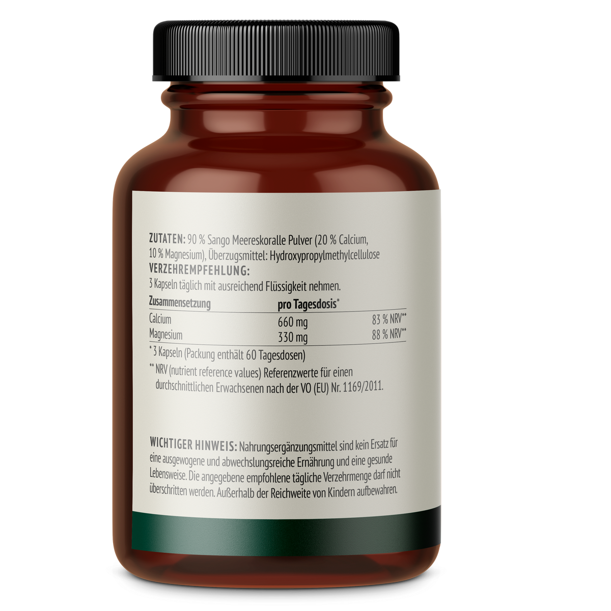 Calcium Magnesium Sango Meereskoralle Kapseln (180 Kapseln)