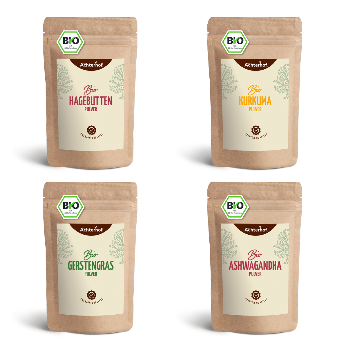 Goldene Milch Mischung 4er Bio Set – Maxi