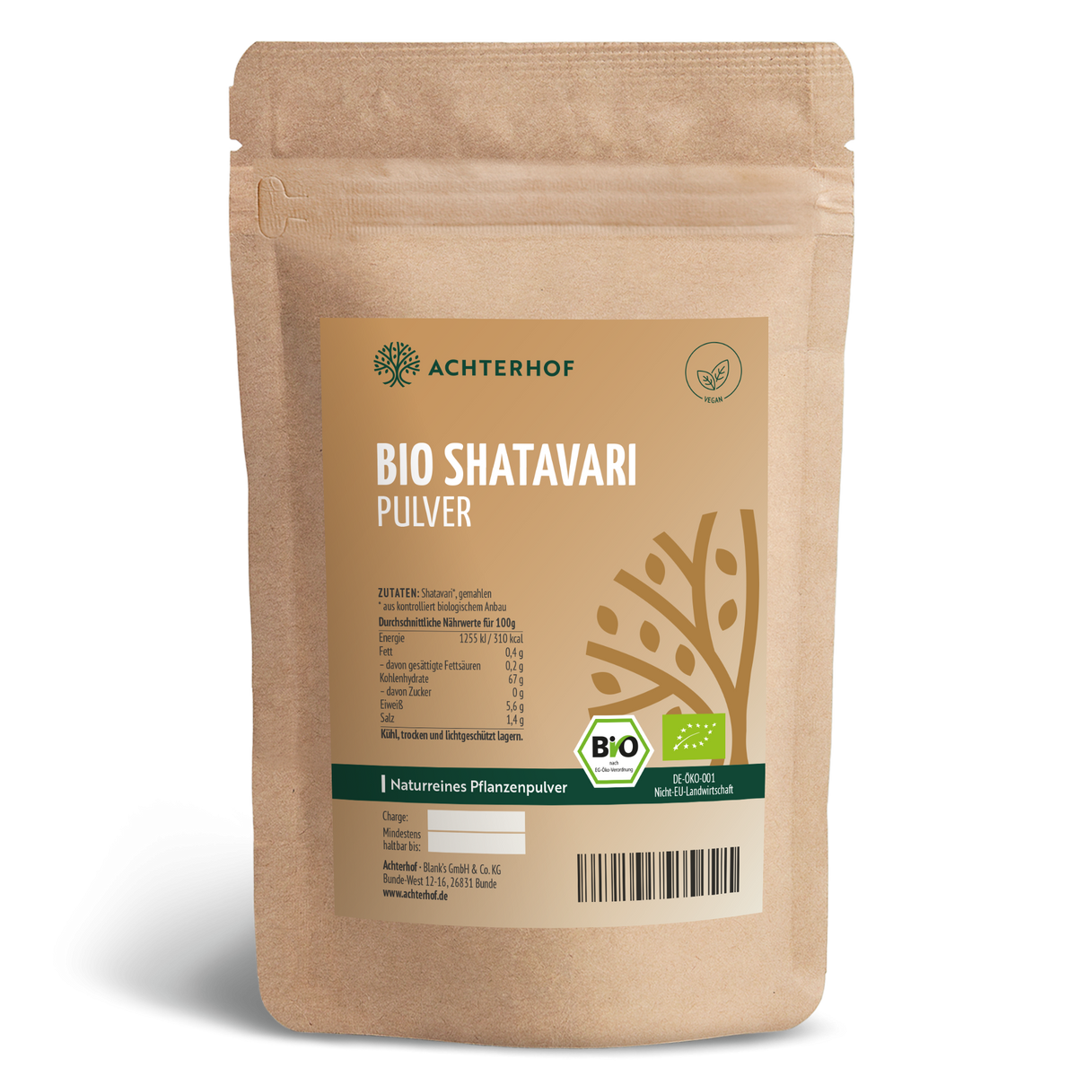 Bio Shatavari Pulver (100g)