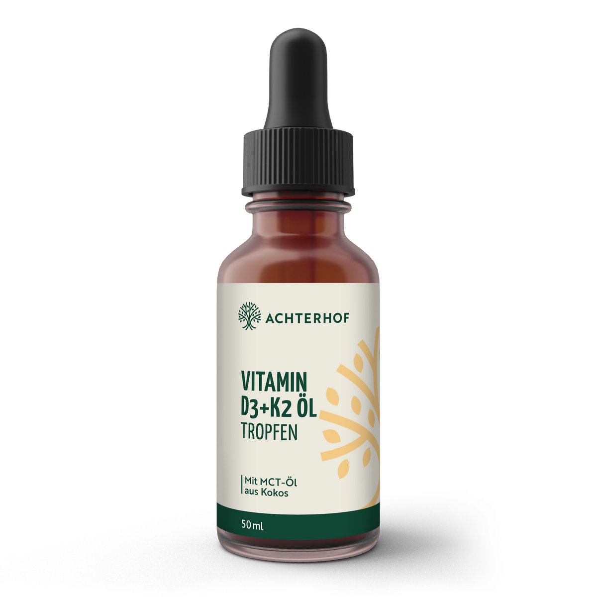 Vitamin D3+K2 Öl Tropfen (50ml)