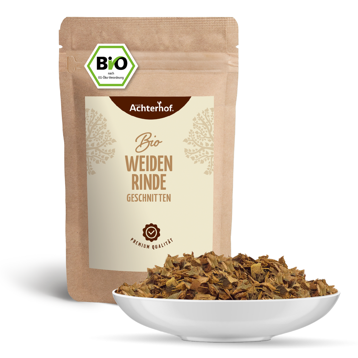 Weidenrinde geschnitten Bio (500g)
