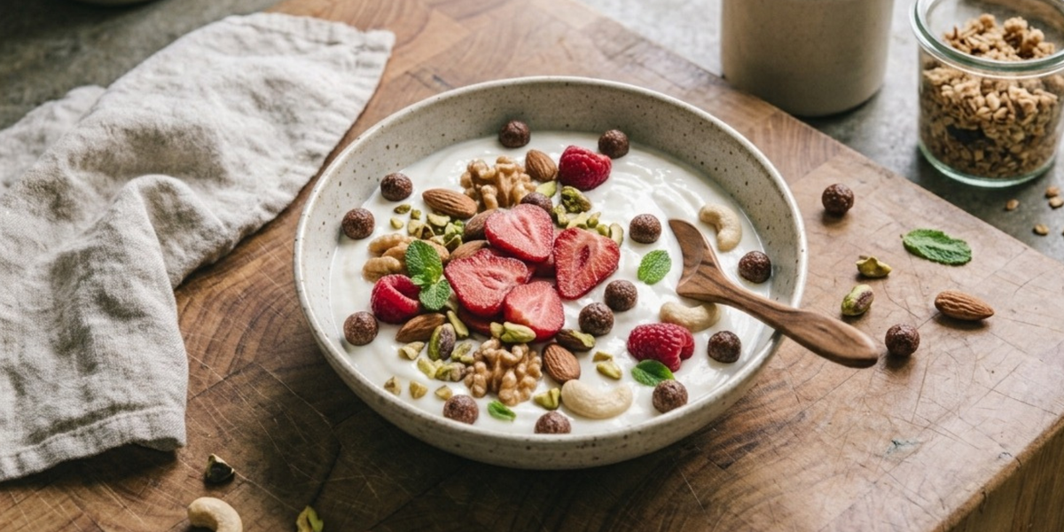 Knusprige Joghurt-Bowl