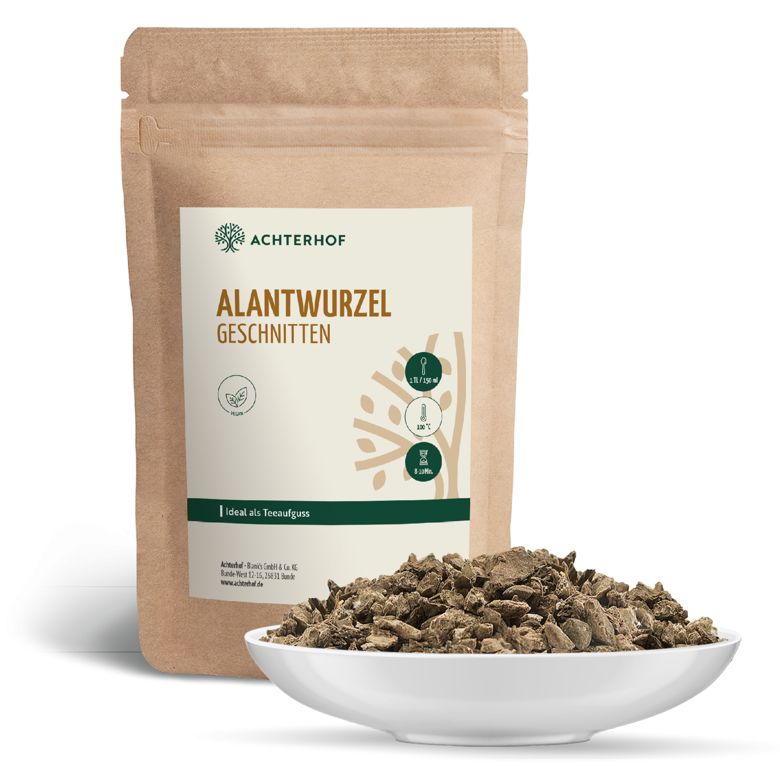 Alantwurzel geschnitten (1000g)