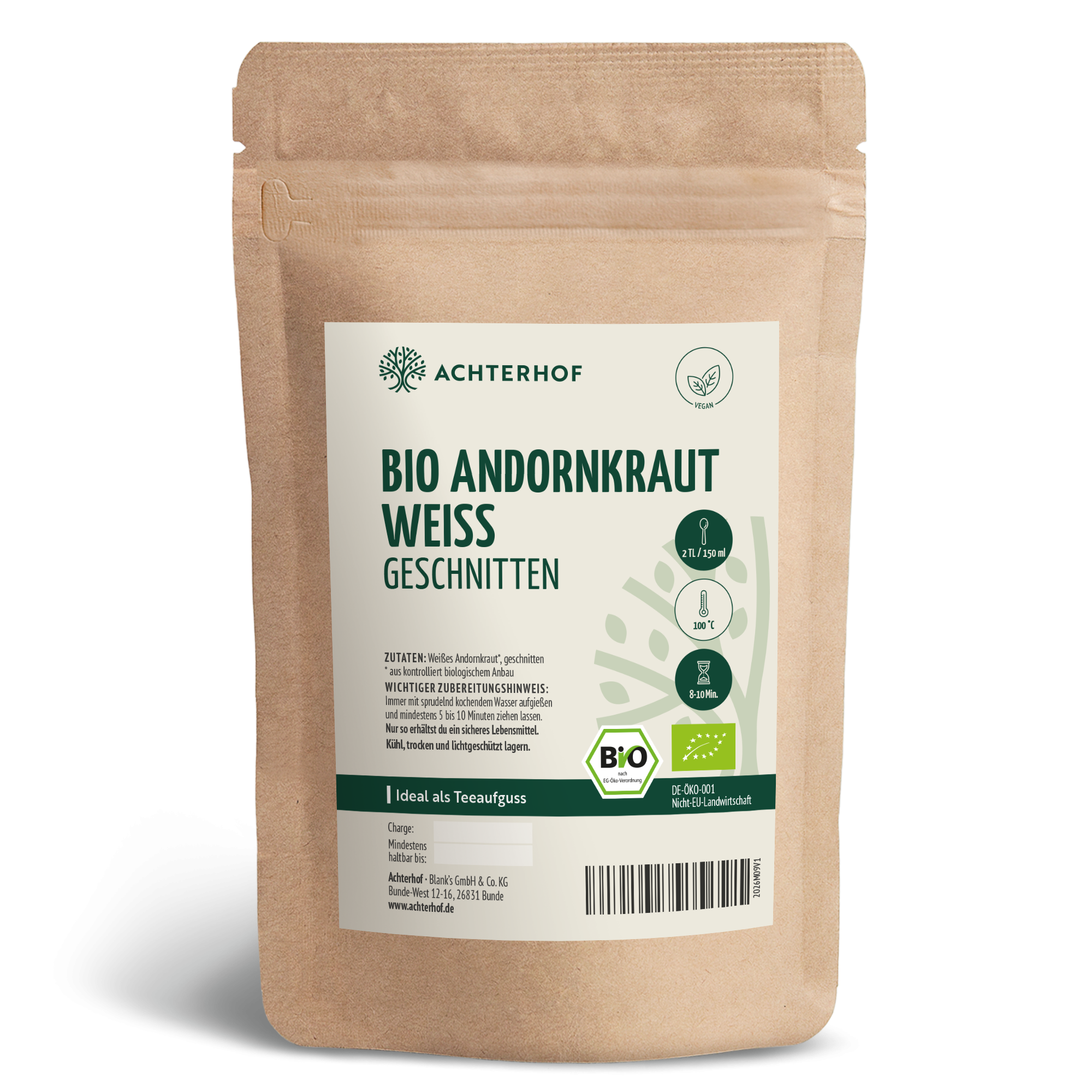 Andornkraut weiß geschnitten Bio (250g)