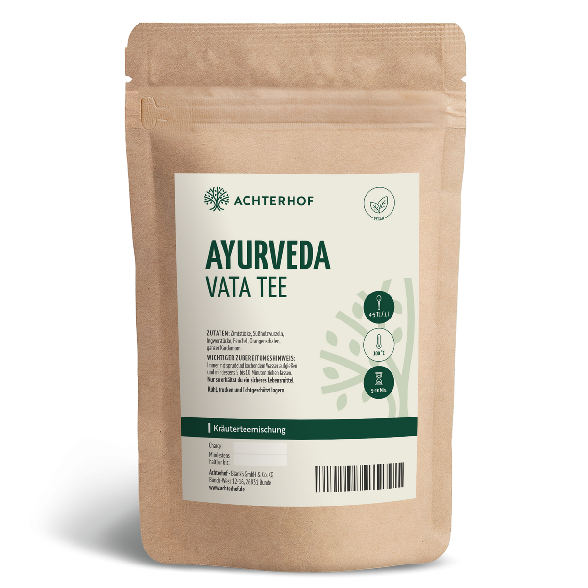 Ayurveda Tee Vata (100g)