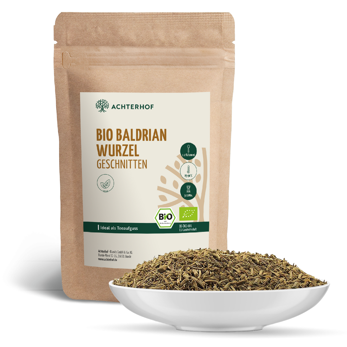 Baldrianwurzel geschnitten Bio (250g)