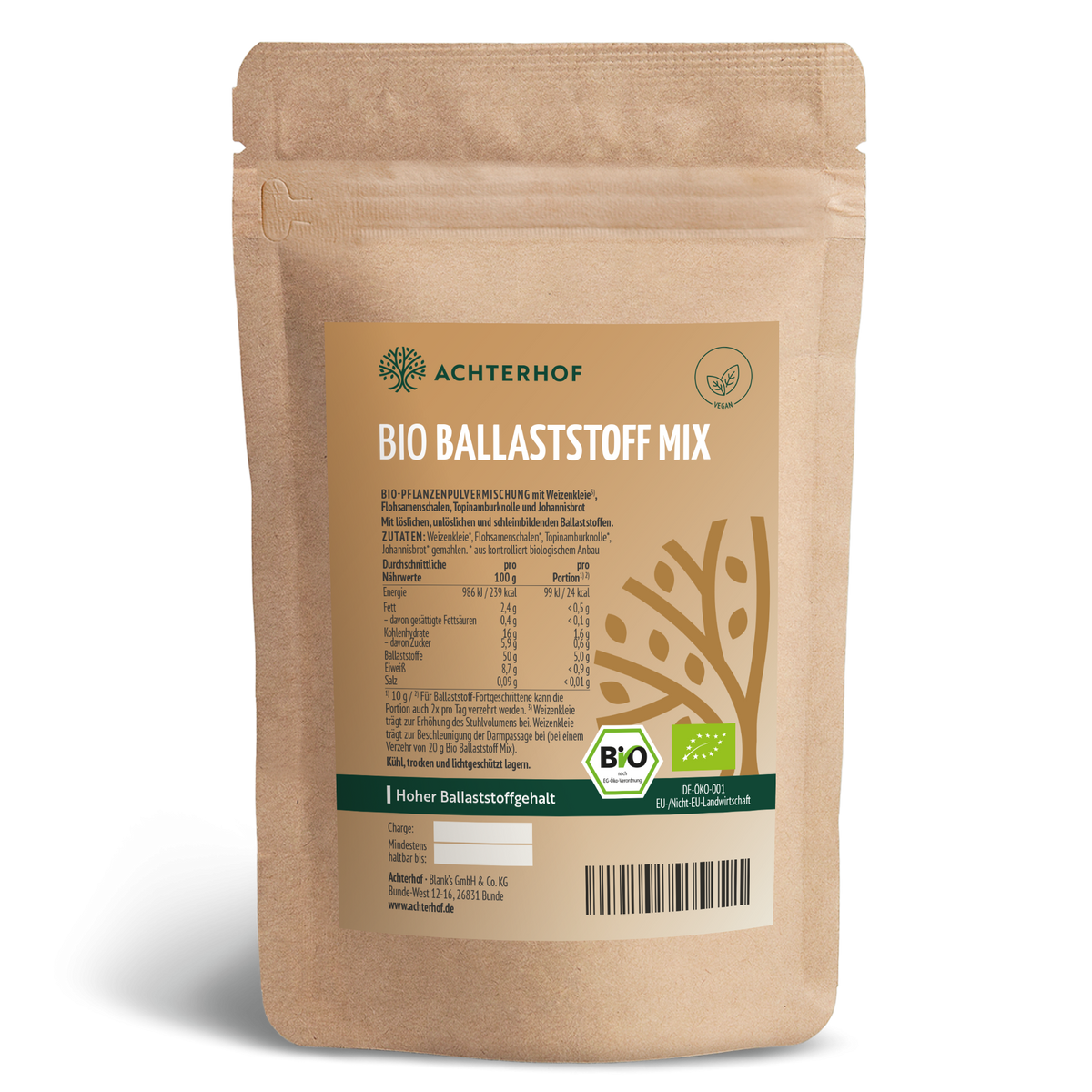 Bio Ballaststoff Mix (250g)