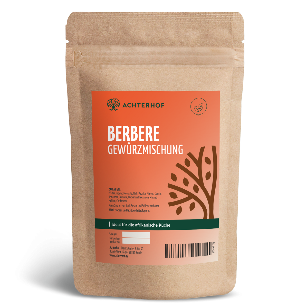 Berbere Gewürzzubereitung (100g)