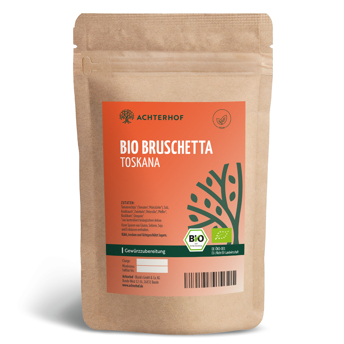 Bio Bruschetta Toskana Gewürzzubereitung (100g)