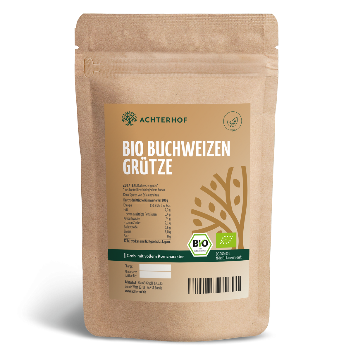 Bio Buchweizengrütze (1000g)