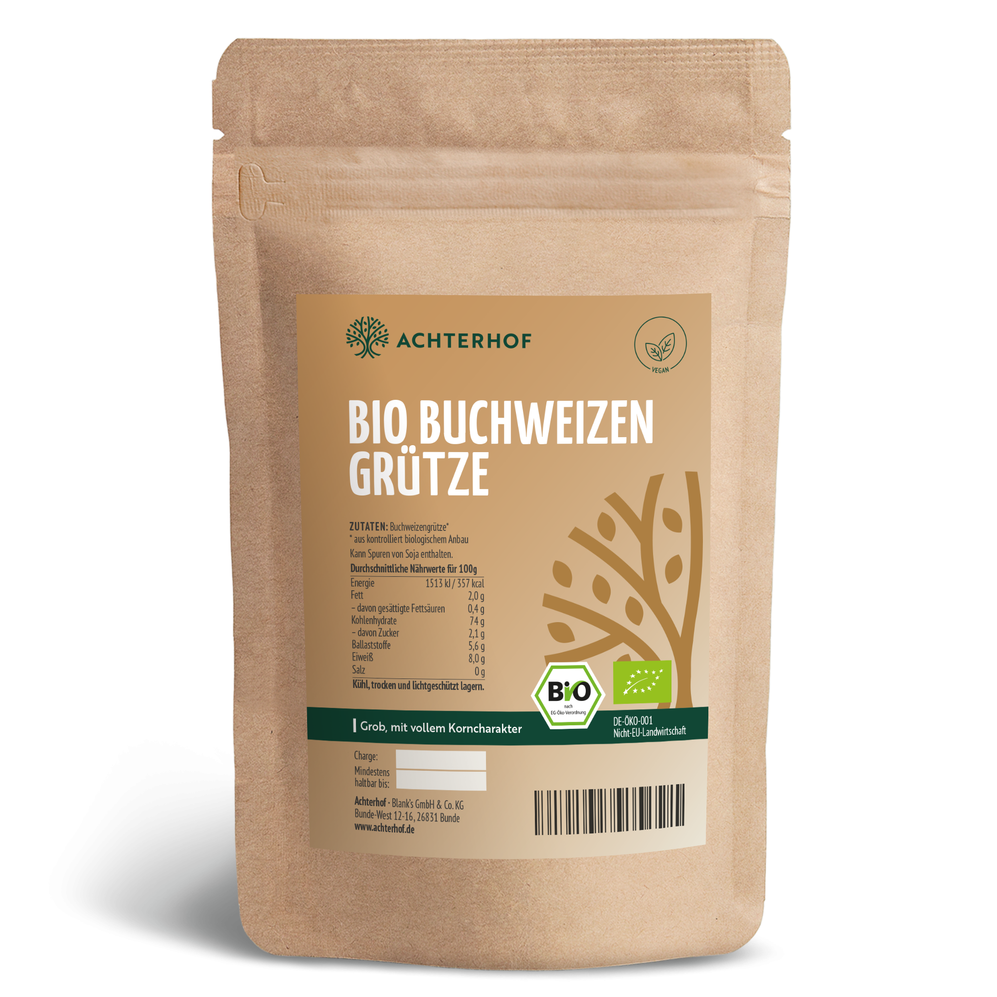 Bio Buchweizengrütze (250g)
