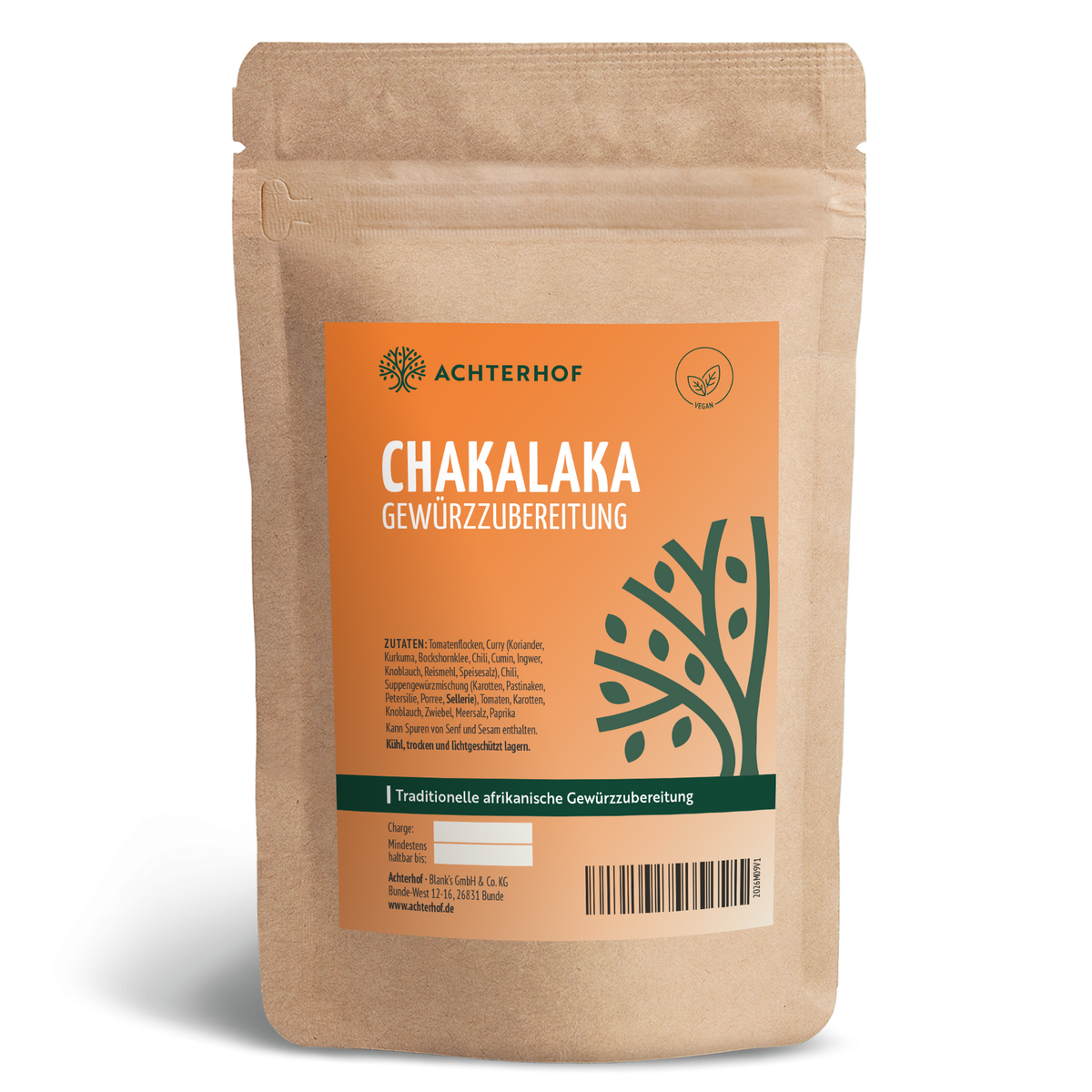 Chakalaka Gewürzzubereitung (100g)