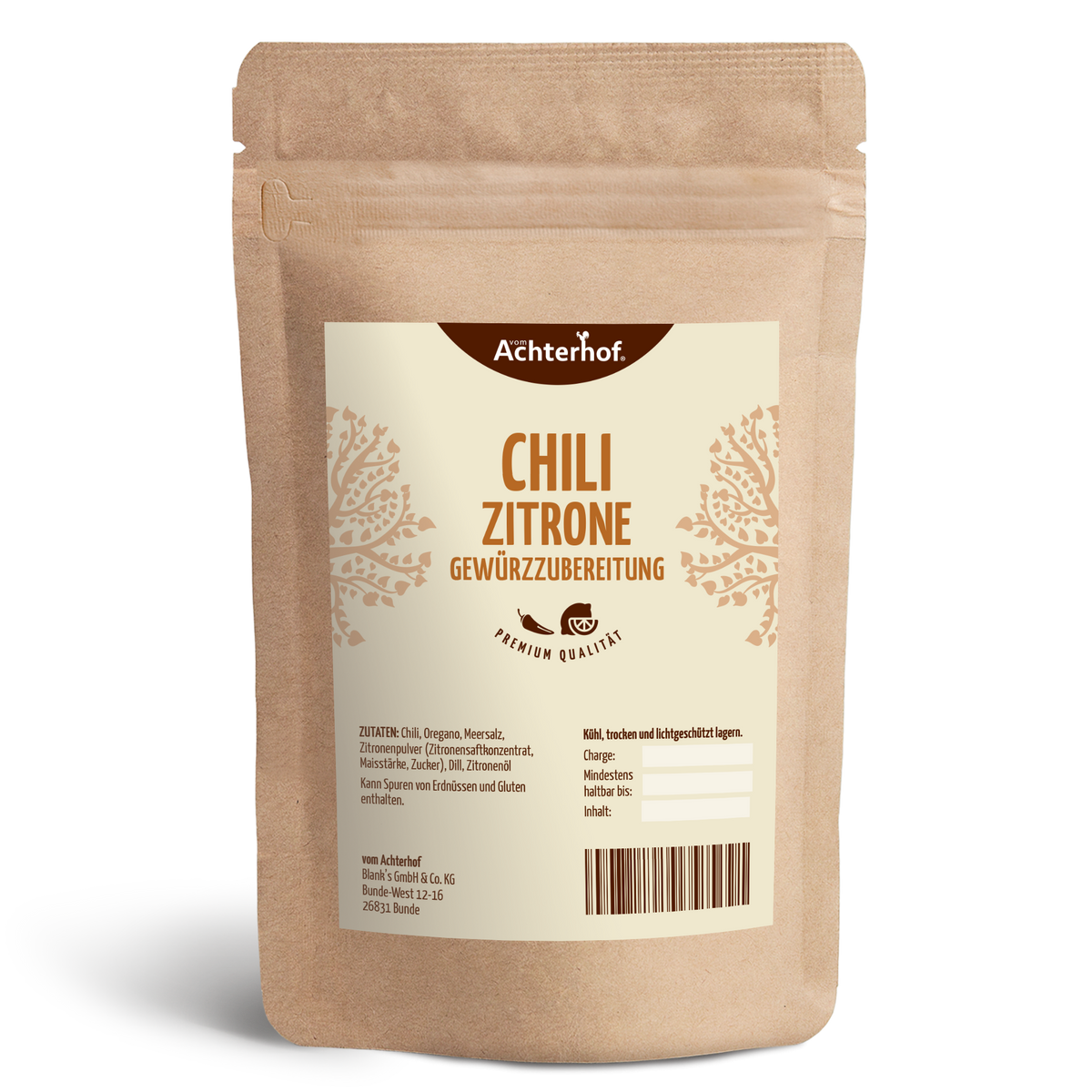 Chili Zitrone Gewürzzubereitung (100g)