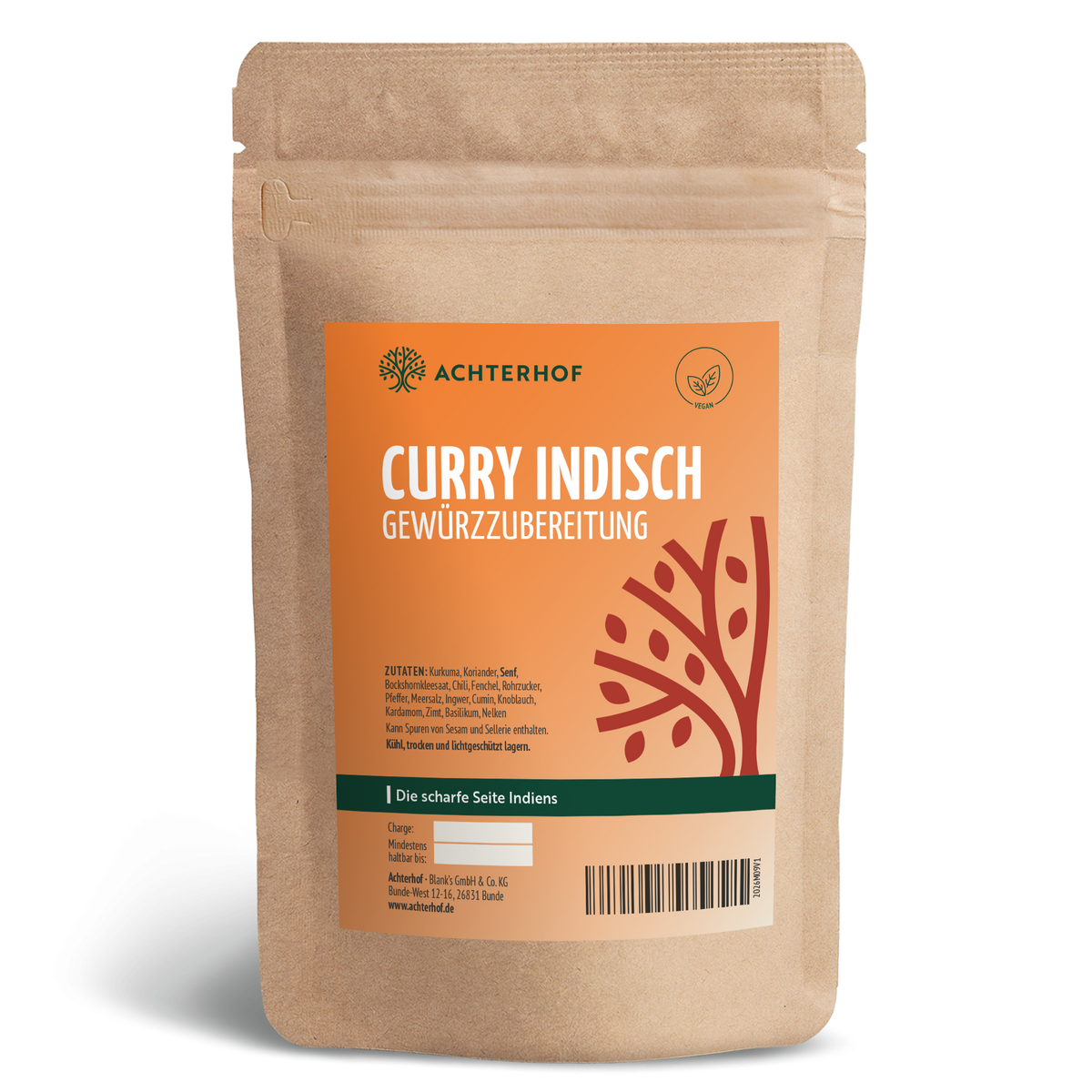 Curry Indisch Gewürzzubereitung (500g)