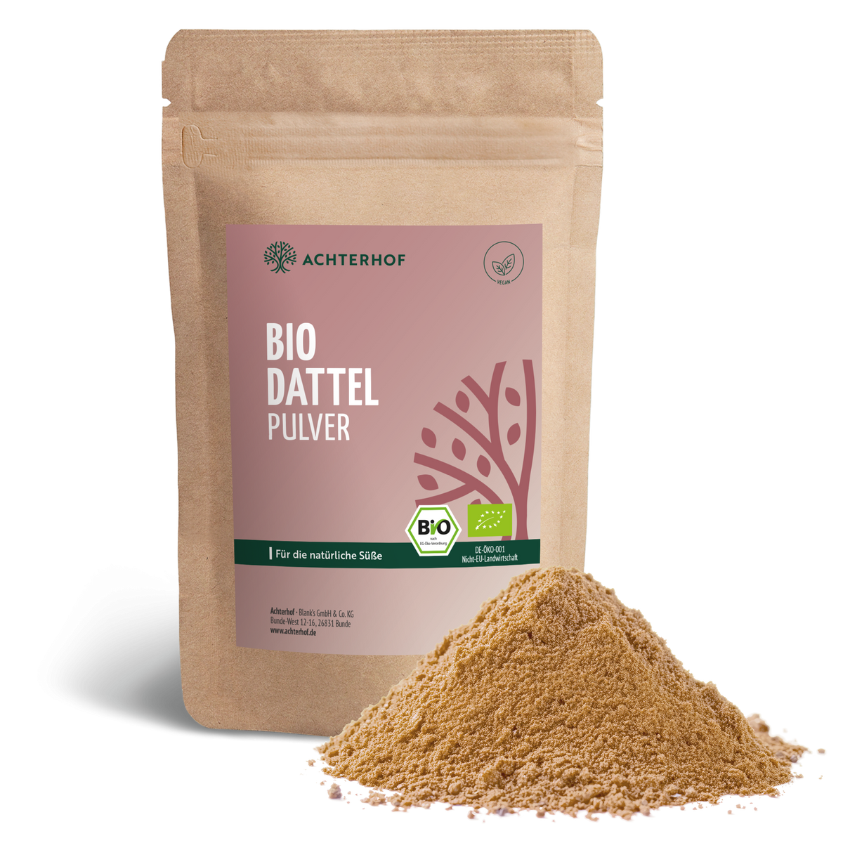 Bio Dattel Pulver (250g)
