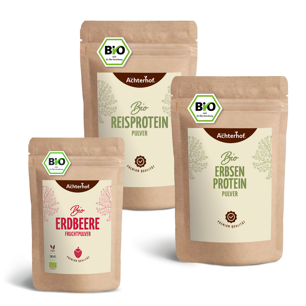 Bio Erdbeer Protein Shake Set