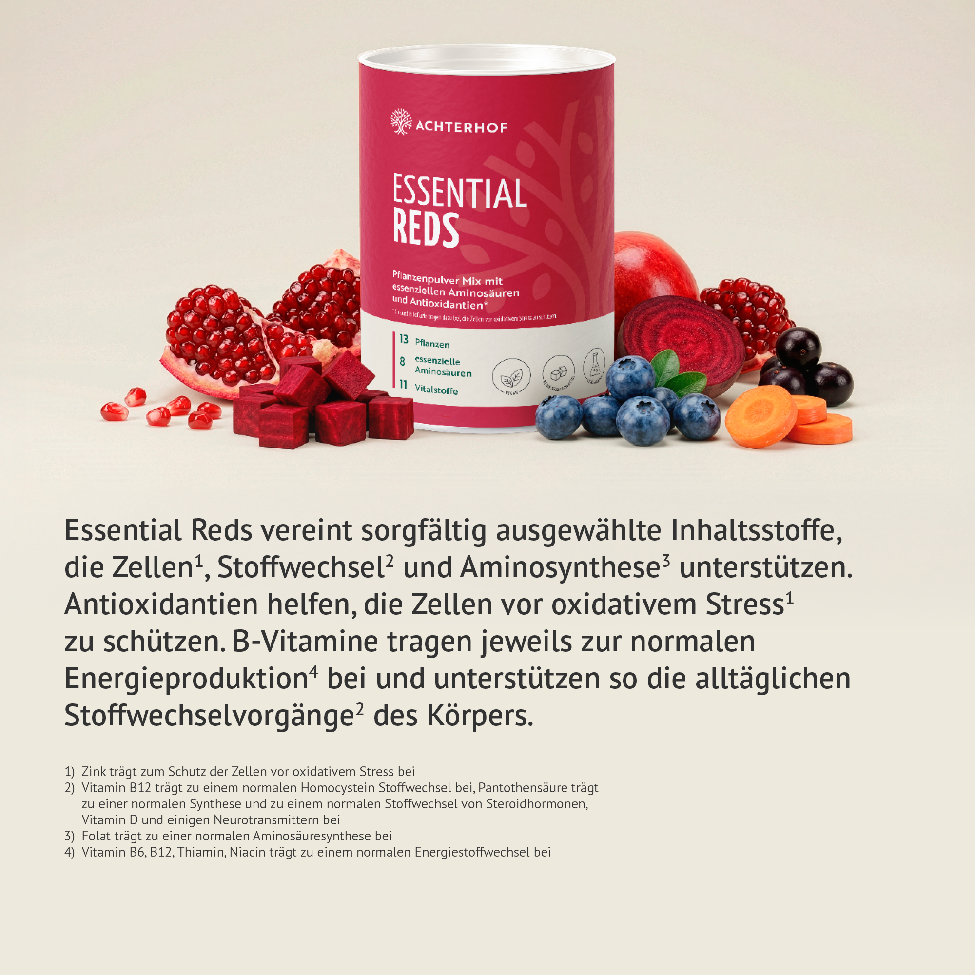 Essential Reds & Spermidin Tropfen Set