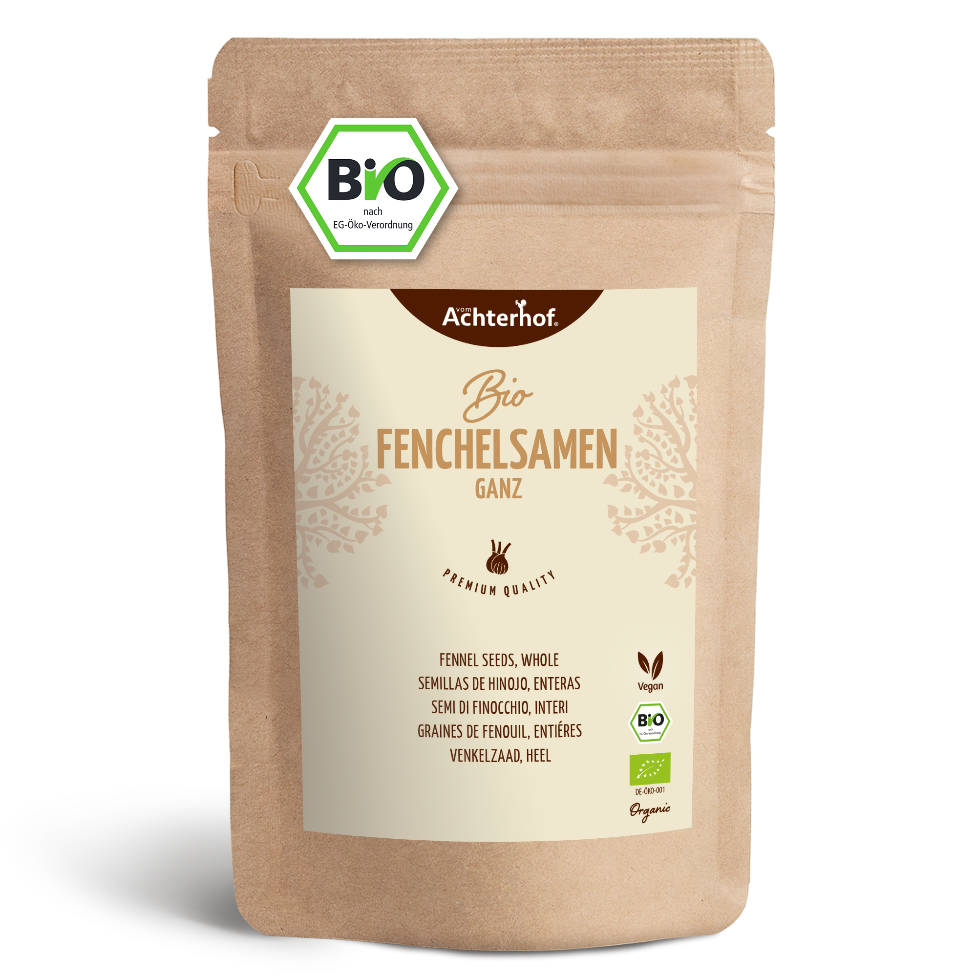Fenchelsamen ganz Bio (500g)