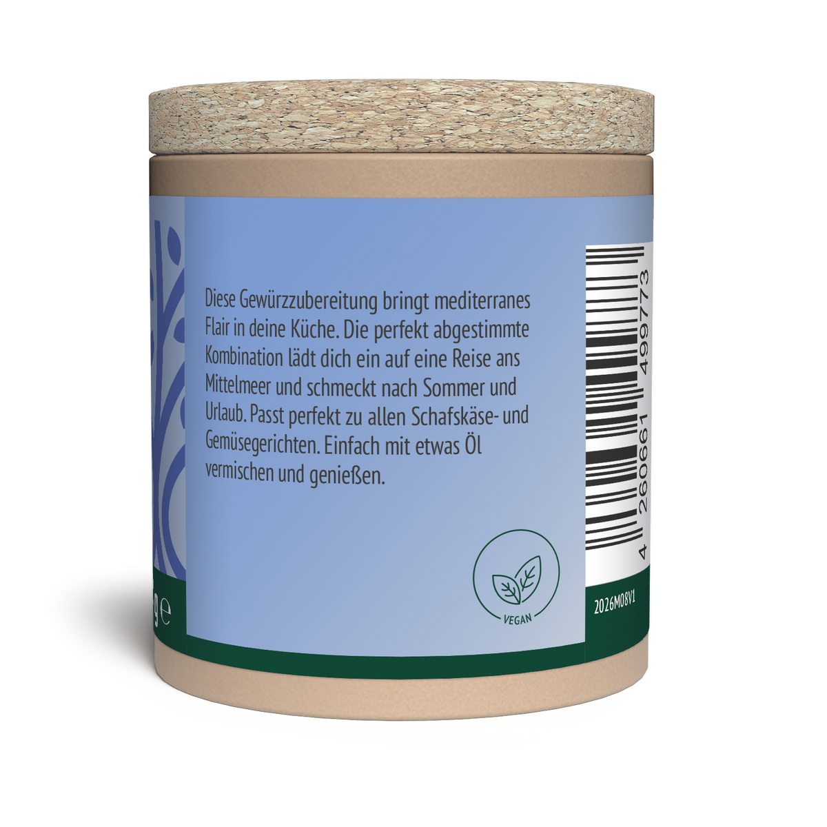Feta Verfeinerer Gewürzzubereitung Bio (50g)